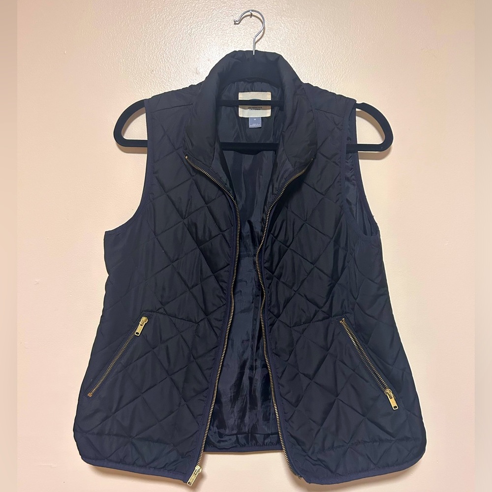 Womens black vest